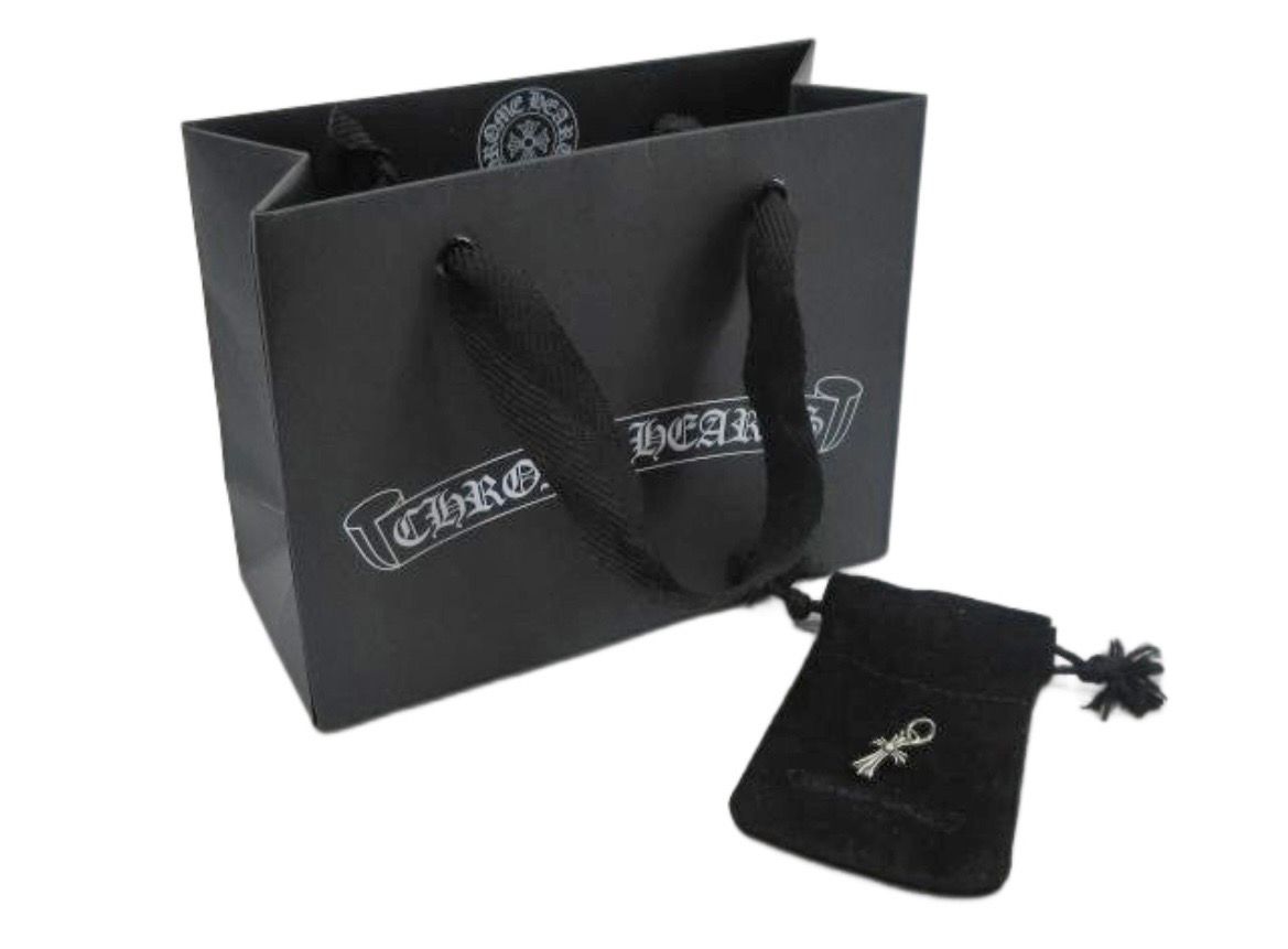 Chrome Hearts CH Cross Baby Fat Charm "Silver"