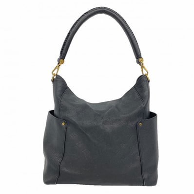 【6dc2770-k】ルイヴィトン ショルダーバッグ モノグラム・アンプラント バガテル M50072 ノワール【中古】レディース