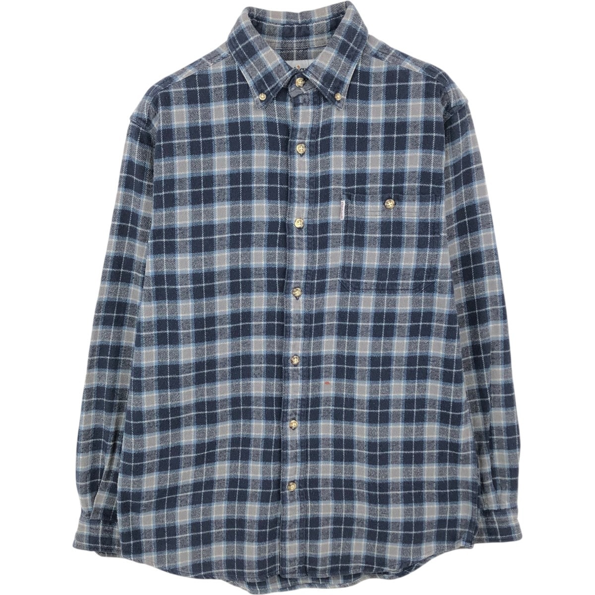 古着 カーハート Carhartt 長袖 ボタンダウン フランネルチェックシャツ メンズM相当/eaa662115