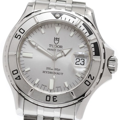 チュードル プリンスデイト ハイドロノート 89190P メンズ 【中古】