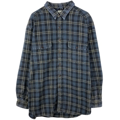 古着 90年代 ギャップ GAP オールドギャップ 長袖 ライトネルチェックシャツ メンズXL相当 ヴィンテージ/eaa647304