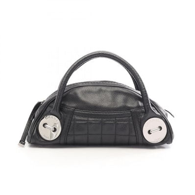 シャネル CHANEL チョコバー ボタンモチーフ ハンドバッグ バッグ キャビアスキン(グレインドカーフ) レディース ブラック系 【中古】