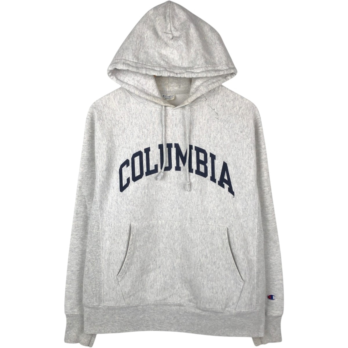 古着 チャンピオン Champion リバースウィーブ 復刻 単色タグ COLUMBIA コロンビア大学 カレッジ スウェットプルオーバーパーカー メンズM相当/eaa671831