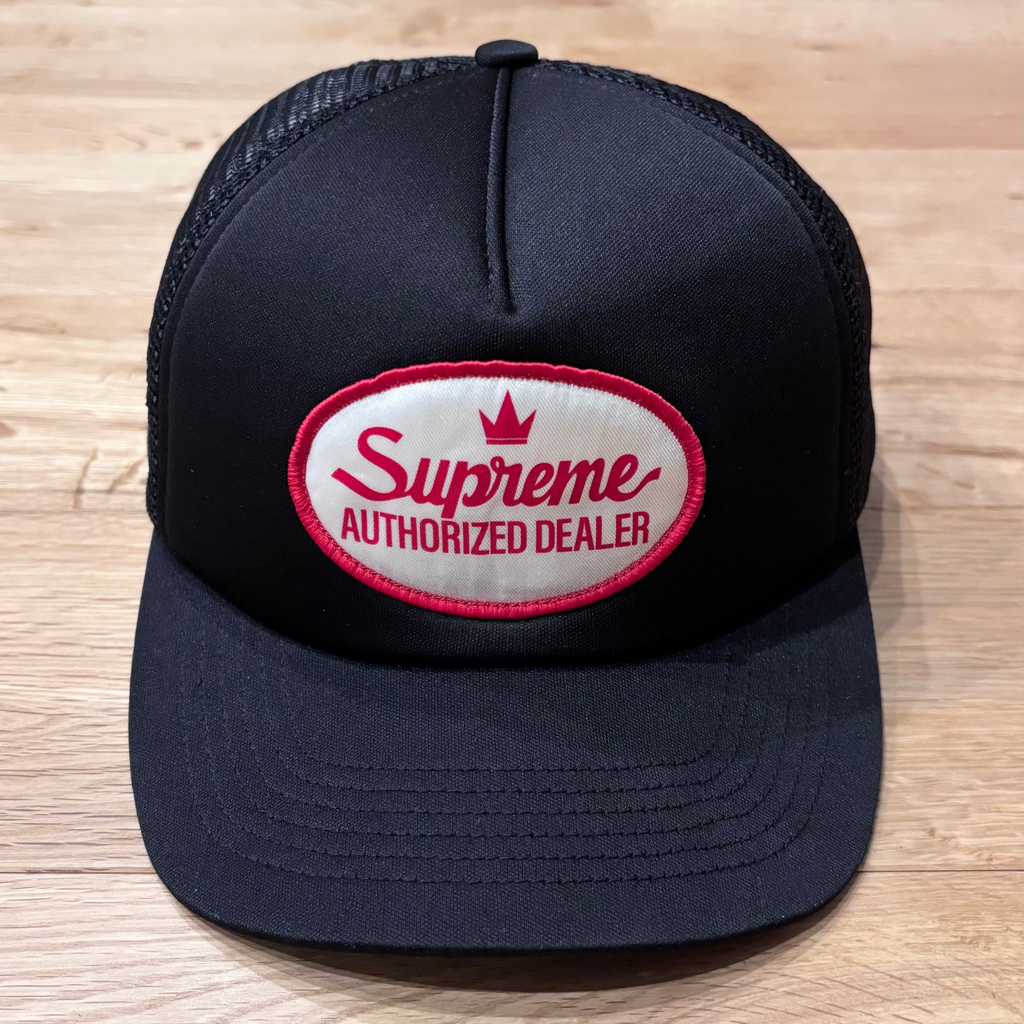 Supreme Authorized Mesh Back 5-Panel "Black" (24FW)