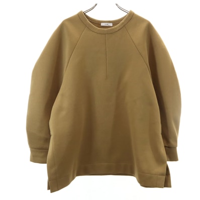 CLANE クラネ 長袖 プルオーバー スウェット 1 ブラウン