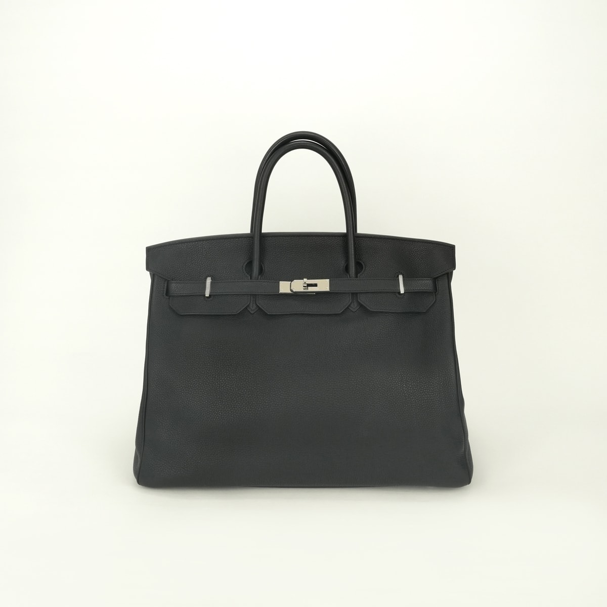 エルメス HERMES バーキン40 バーキン 40 バッグ トートバッグ トゴ ノワール Noir ブラック Black 黒 シルバー金具 ハンドバッグ