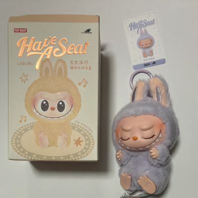 POP MART THE MONSTERS (LABUBU) Have a Seat Plush Series ZIZI