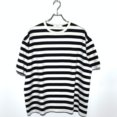 Graphpaper BORDER S/S Tee Black&White