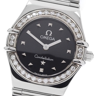 オメガ コンステレーション ミニマイチョイス レディース 【中古】