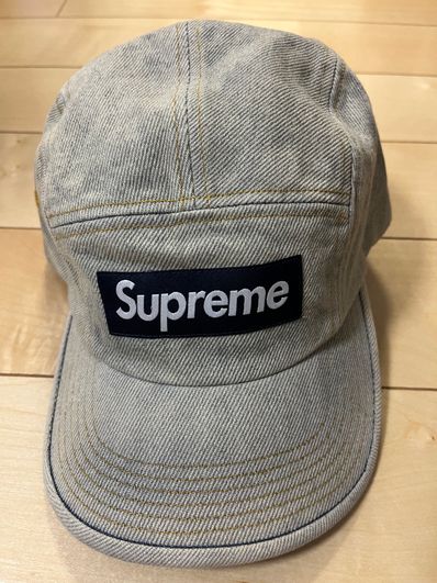 Supreme Denim Camp Cap "Dirty Indigo" (23SS)