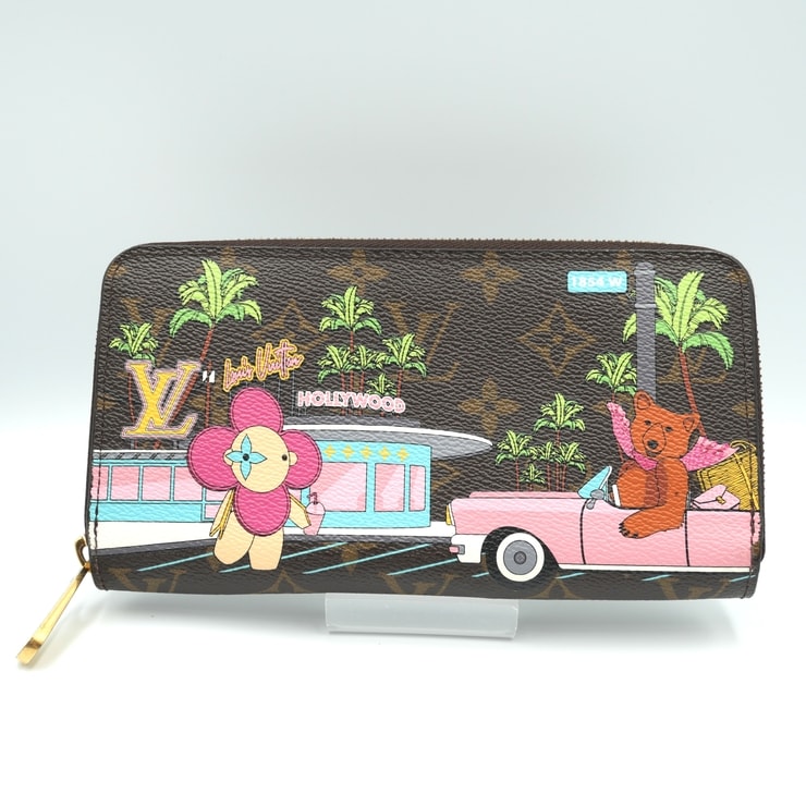 LOUIS VUITTON(ルイ・ヴィトン)ジッピー・ウォレット ヴィヴィエンヌ ヴィンテージ 長財布 ラウンドファスナー モノグラム ブラウン ゴールド金具 RFID対応 【中古】