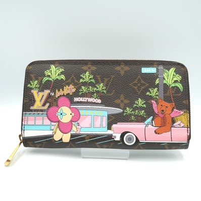 LOUIS VUITTON(ルイ・ヴィトン)ジッピー・ウォレット ヴィヴィエンヌ ヴィンテージ 長財布 ラウンドファスナー モノグラム ブラウン ゴールド金具 RFID対応 【中古】