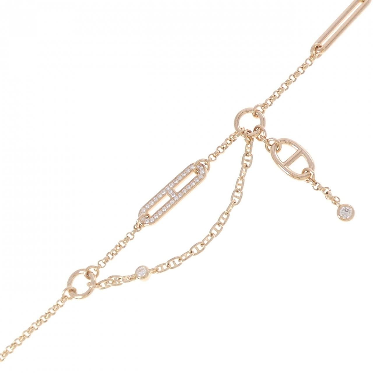 エルメス シェーヌダンクル カオス ブレスレット 0.1CT
