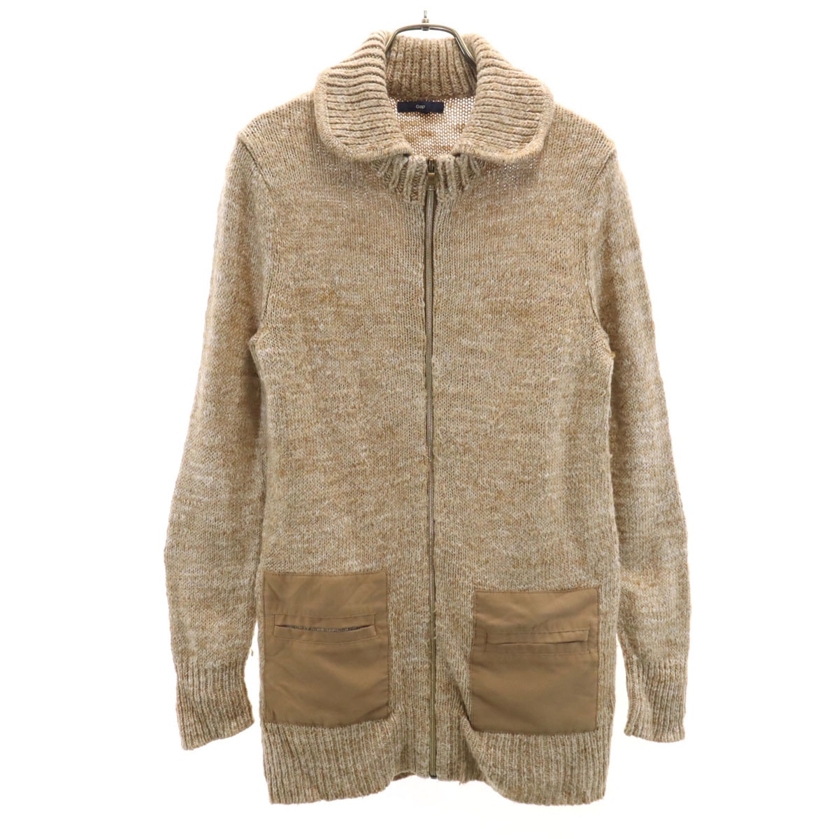 GAP ギャップ ニットジャケット XXS ブラウン