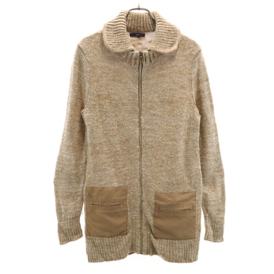 GAP ギャップ ニットジャケット XXS ブラウン