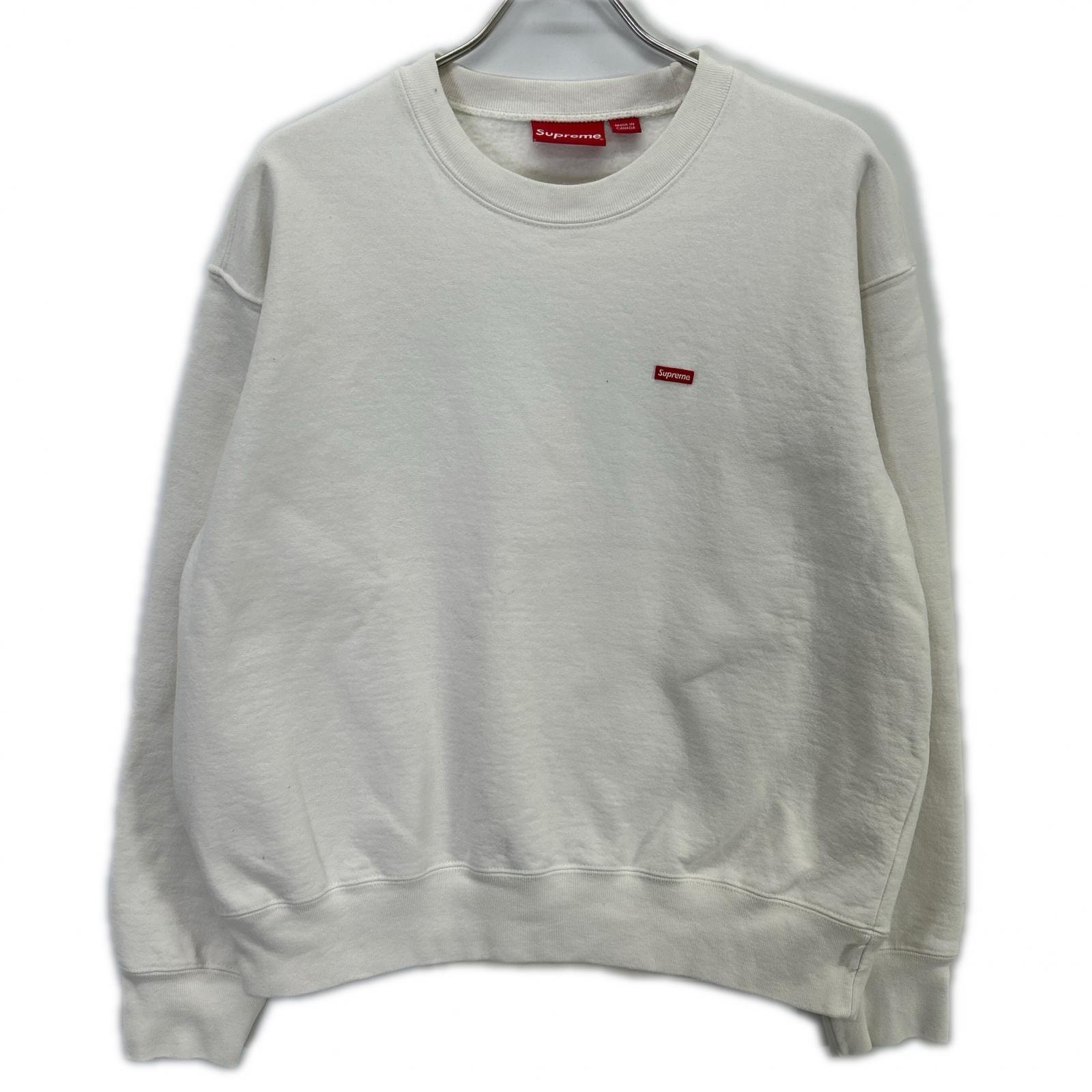 シュプリーム クルーネック スモールボックスロゴ スウェット トレーナー SMALL