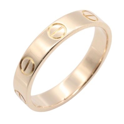 カルティエ CARTIER ミニラブリング リング・指輪 ジュエリー K18PG(ピンクゴールド) メンズ レディース ゴールド系 B4085200 【中古】