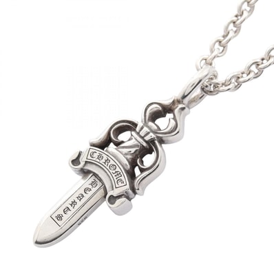 クロムハーツ CHROME HEARTS ダガー ネックレス ジュエリー シルバー925 メンズ シルバー系 【中古】