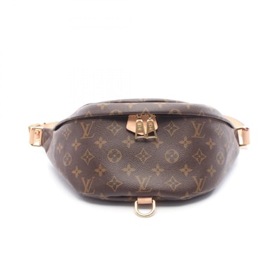 ルイ・ヴィトン LOUIS VUITTON バムバッグ ウエストバッグ ボディバッグ バッグ PVCコーティングキャンバス レザー モノグラム メンズ レディース ブラウン系 M43644 【中古】