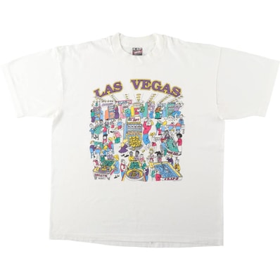 古着 90年代 フルーツオブザルーム FRUIT OF THE LOOM プリントTシャツ USA製 メンズXL相当 ヴィンテージ/eaa654132