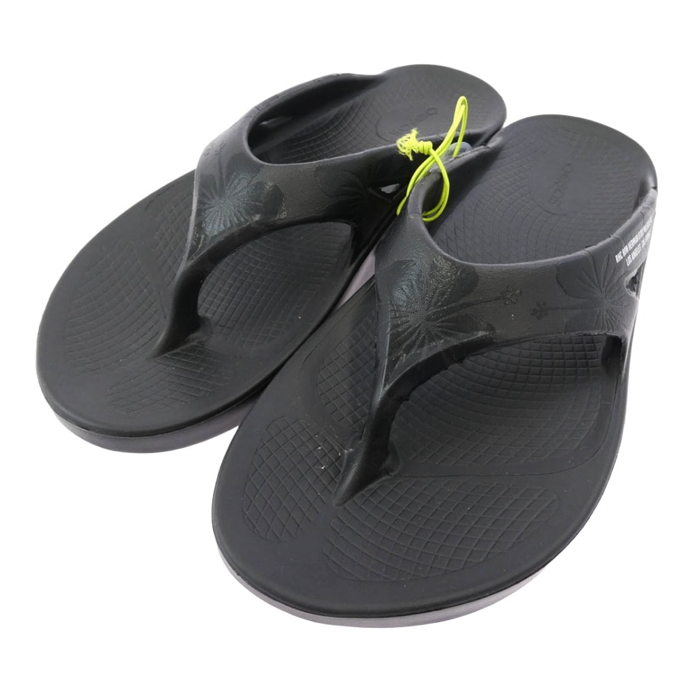 Ron Herman ロンハーマン サンダル RHC × OOFOS ウーフォス ロンハーマン別注 OOriginal サンダル ブラック系 EU40【極上美品】【中古】