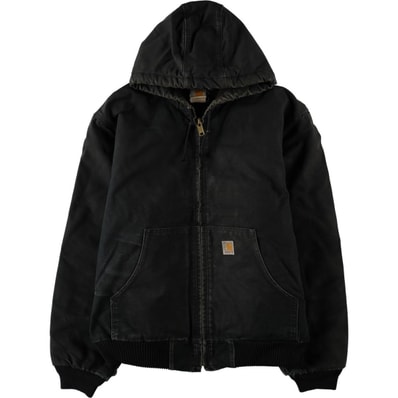 古着 カーハート Carhartt アクティブジャケット 中綿入り ダックフルジップパーカー メンズXXL相当/eaa673764