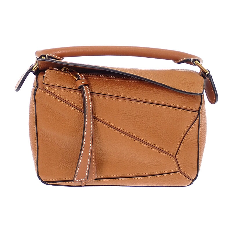 ロエベ LOEWE パズルバッグ ミニ A510P88X60【中古】【Aランク】