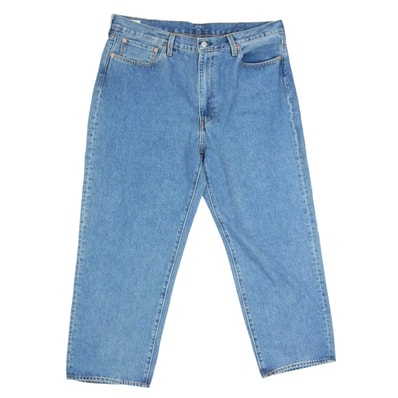 Levi's リーバイス デニムパンツ PREMIUM 568 ルーズストレート デニムパンツ ジーンズ W38 L30 インディゴブルー系 38【中古】