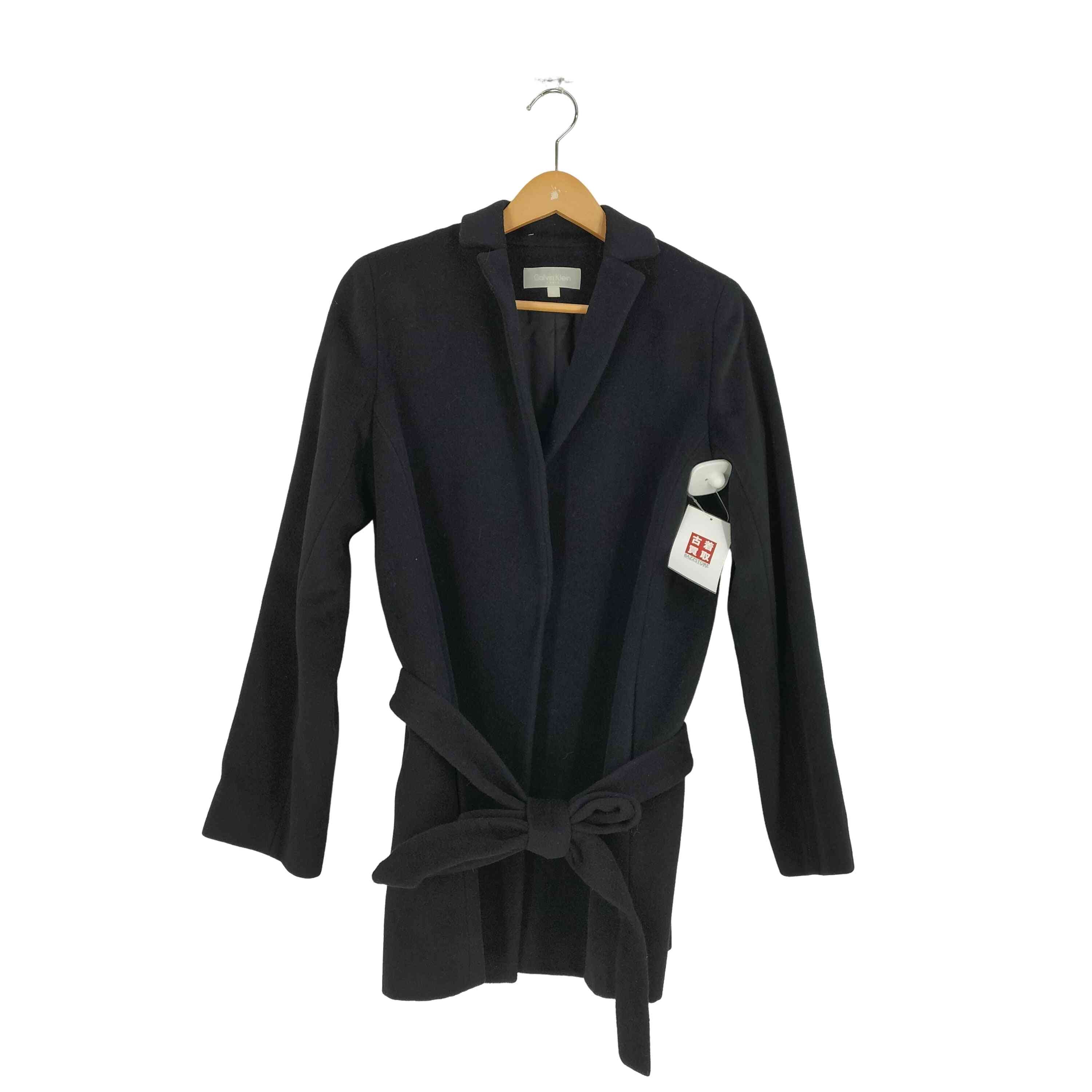 CASHMERE カシミヤ混 ウールベルテッド ジャケット【1141103532957】