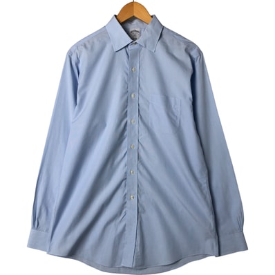 古着 ブルックスブラザーズ Brooks Brothers Est.1818 REGENT 長袖 コットンシャツ メンズL相当/eaa551887