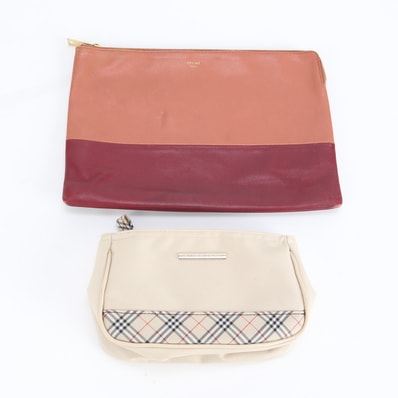 セリーヌ ■まとめ 2点 セット■バーバリー ノバチェックポーチ
