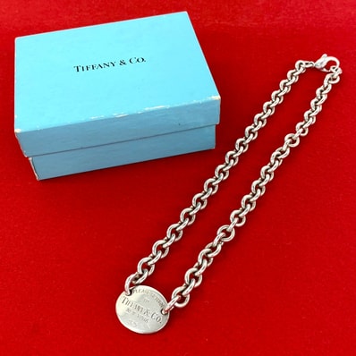 TIFFANY&Co. ティファニー リターントゥ オーバル ネックレス シルバー925 ネックレス シルバー
35247