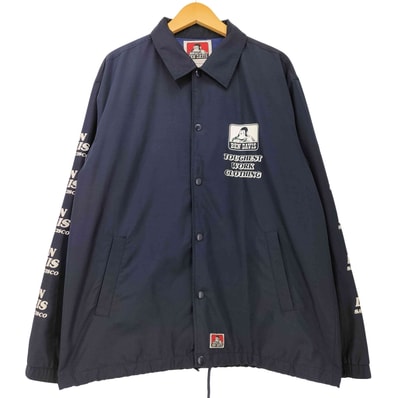 裾ドローコード スリーブロゴプリント コーチジャケット【1142277166597】