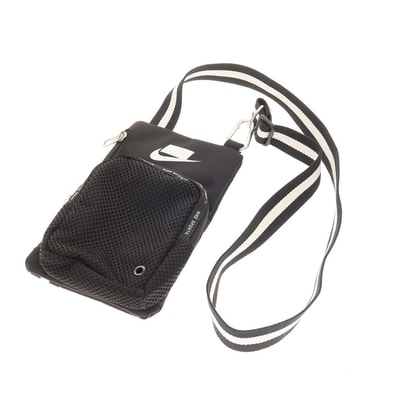 【中古】ナイキ NIKE SPORTS BA5919-010 ナイロンポリエステル ショルダーバッグ ブラック【W15xH25xD1.5】【メンズ】