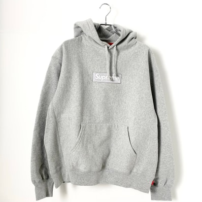 Supreme Box Logo Hooded Sweatshirt "Heather Grey" (24FW)