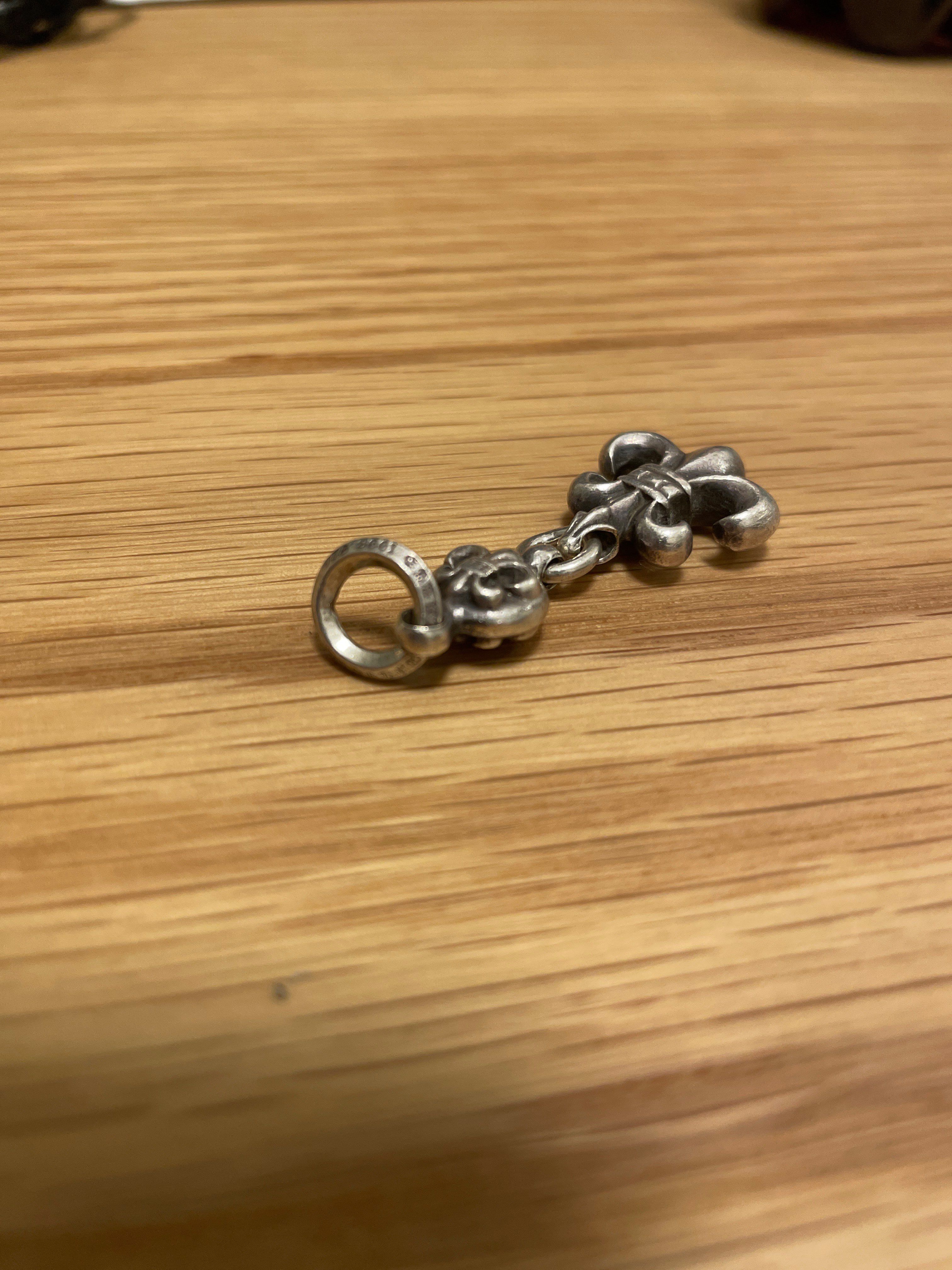 Chrome Hearts 1 Ball BS Flare Charm "Silver"