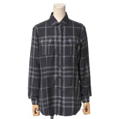 ■美品■BURBERRY バーバリー 長袖シャツ サイズ38 チェック ブランド古着【中古】20260608/RA9610