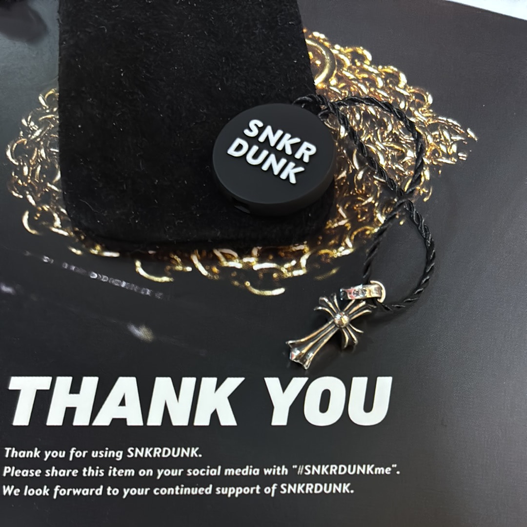 Chrome Hearts CH Cross Baby Fat Charm "Silver"