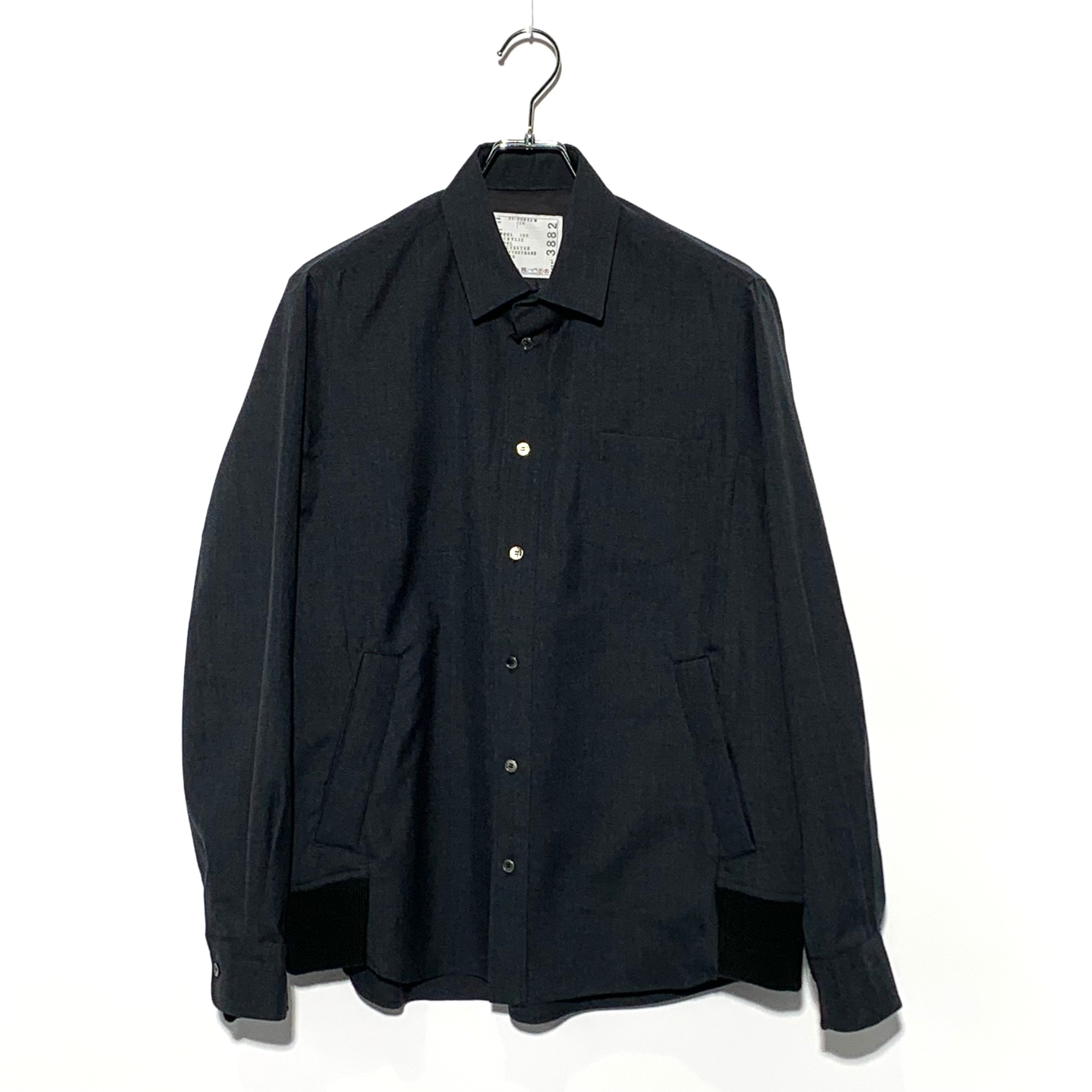 sacai Suiting Shirt "Charcoal Gray"