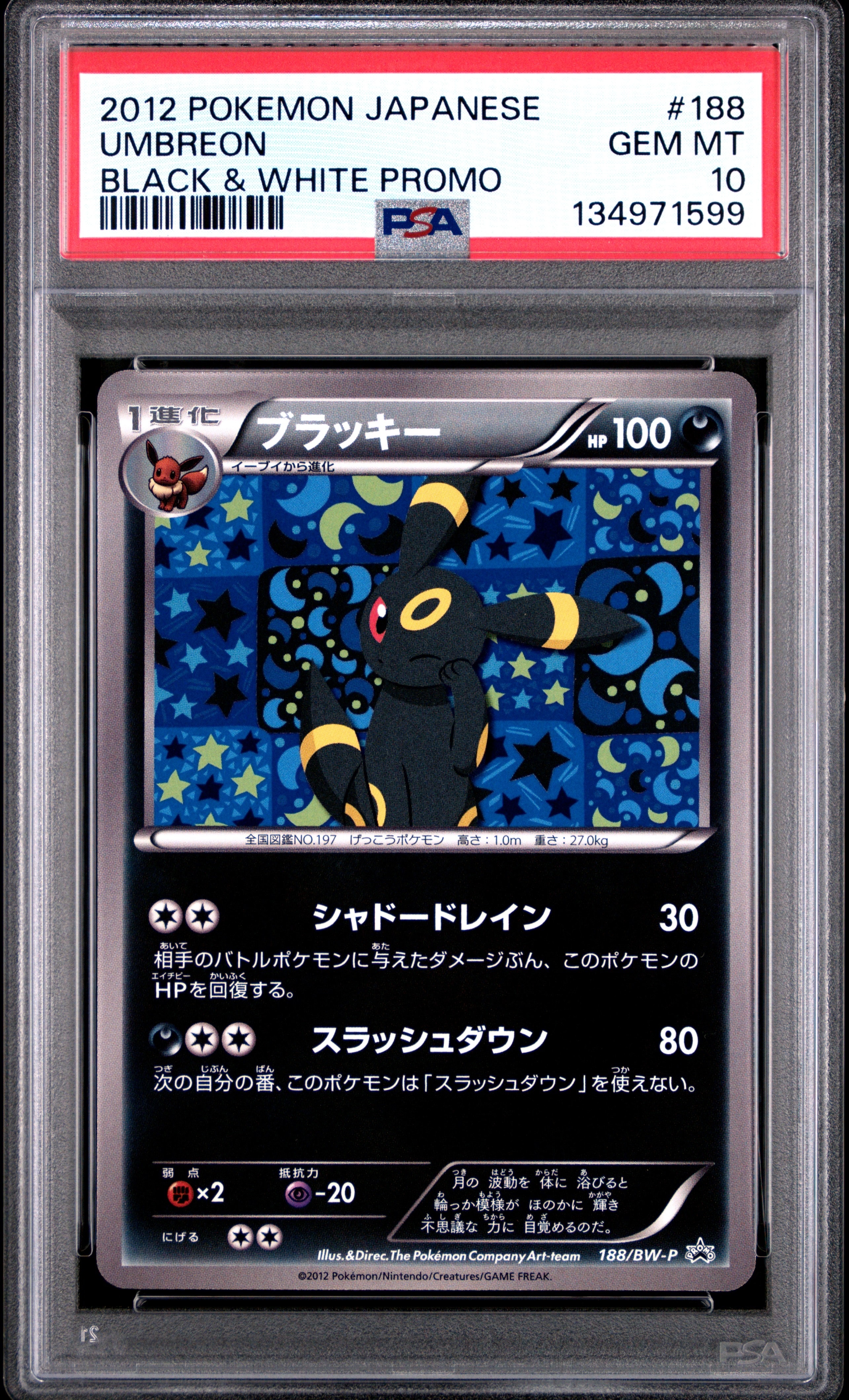 ブラッキー P [BW-P 188/BW-P](プロモーションカード「コレクション