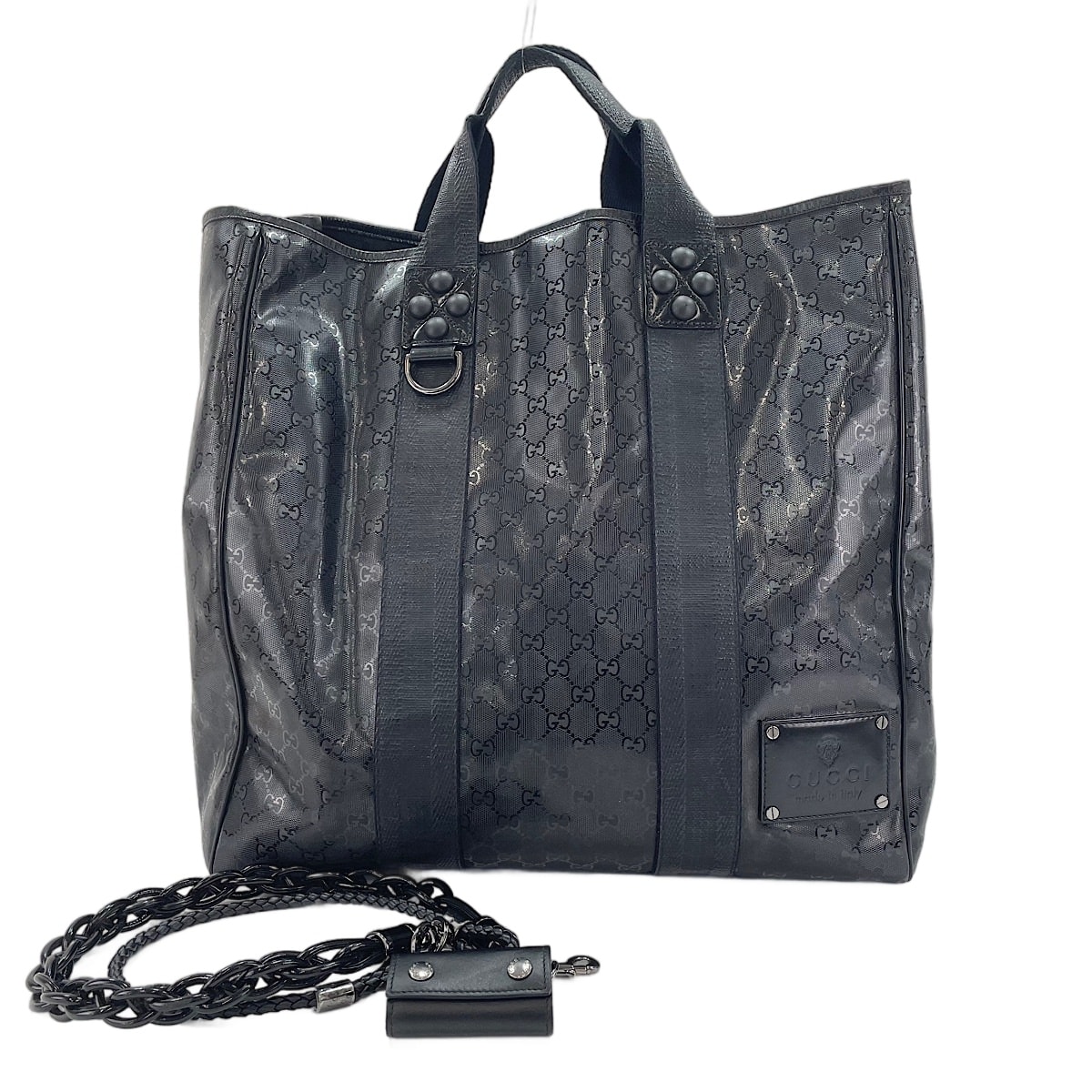 グッチ GUCCI GGスプリーム GGインプリメ 2WAY ショルダーバッグ【中古】