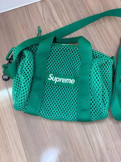 Supreme Mesh Mini Duffle Bag "Green" (23SS)