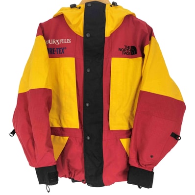 90S EXPEDITION JACKET CORDURA PLUS GORE TEX 裏地メッシュ バイカラー ロゴ刺繍 ダブルジップ【1141165304721】