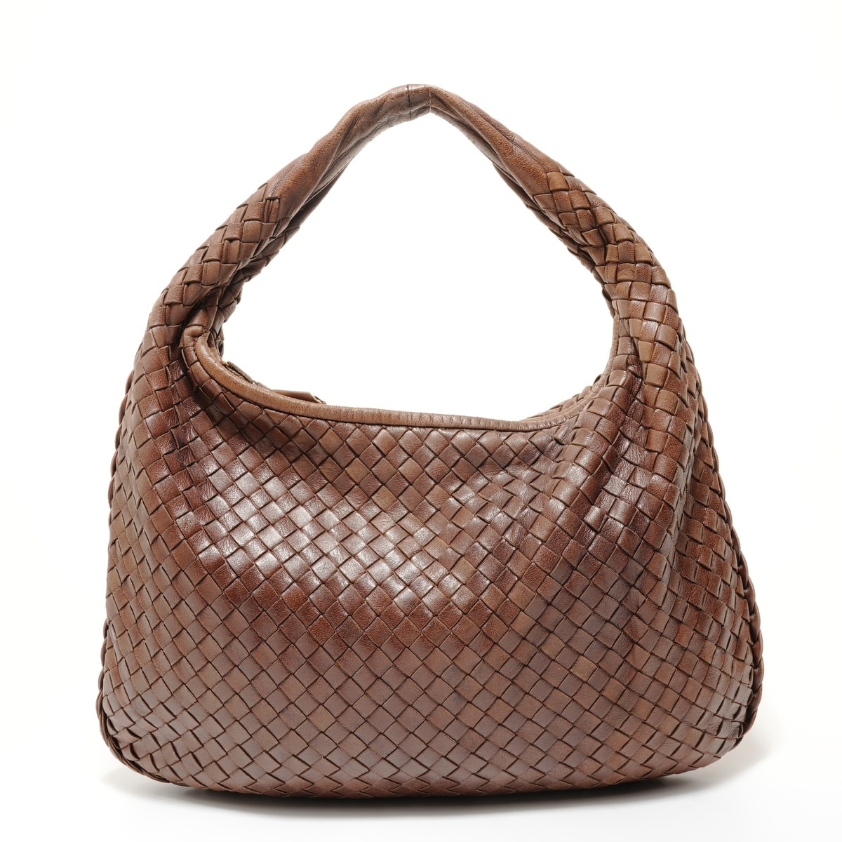 ボッテガヴェネタ BOTTEGAVENETA イントレチャート ホーボー ショルダーバッグ【中古】