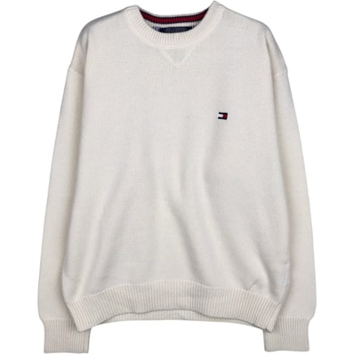 古着 90年代~ トミーヒルフィガー TOMMY HILFIGER コットンニットセーター レディースXL相当 ヴィンテージ/eaa628709