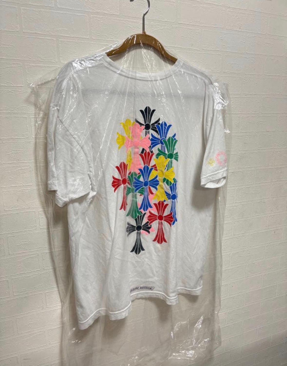 クロムハーツ ホースシュー バックプリントTシャツ 