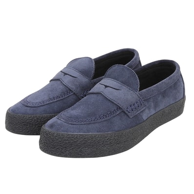 コンバース 新品同様 CS LOAFER II SK CS ローファー2 スエード シューズ レディース ネイビー 23.5cm 1SF040 4.5(US)
