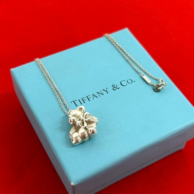 TIFFANY&Co. ティファニー テディベア ネックレス シルバー925 ネックレス シルバー
91939