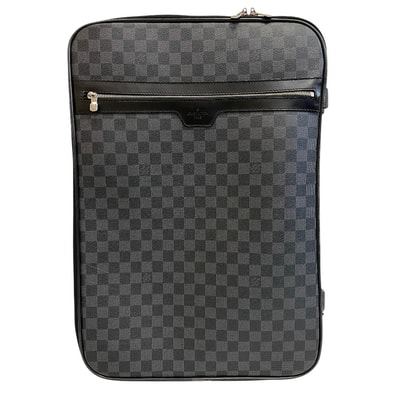 ルイヴィトン LOUIS VUITTON キャリーバッグ ダミエグラフィット ぺガス55 キャリーバッグ スーツケース 旅行バッグ N23299 ブラック