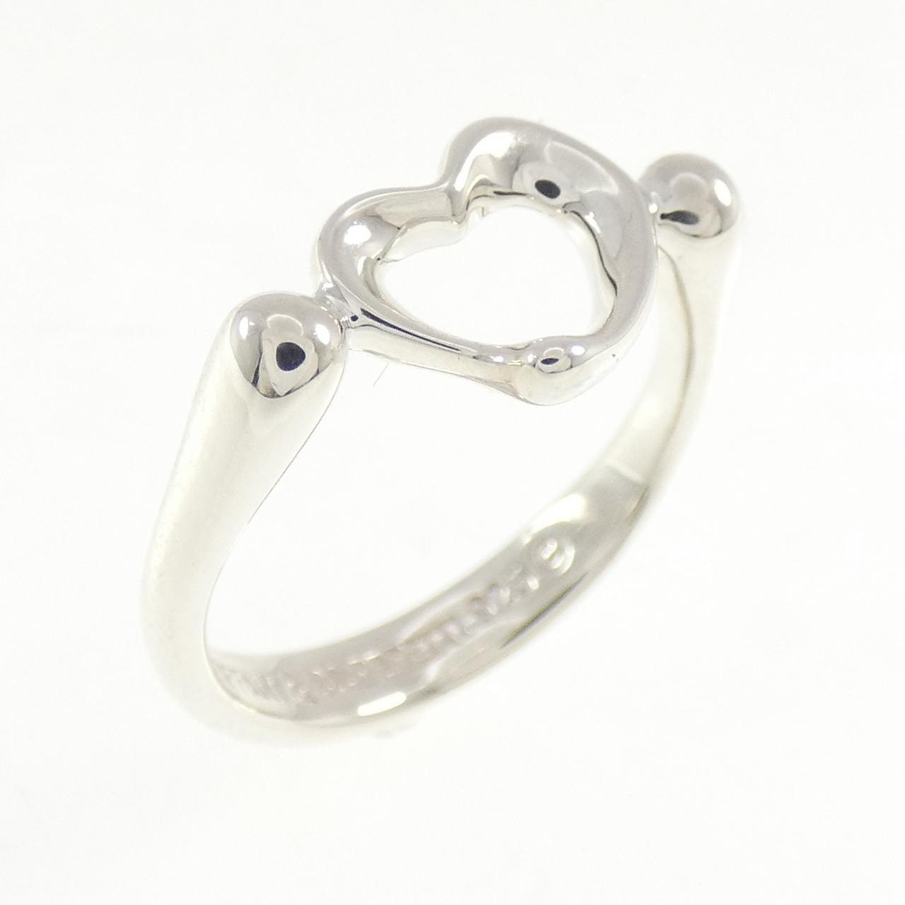 ティファニー オープンハート リング